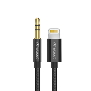 Sigma Lightning to 3.5mm audio cables AUX-03
