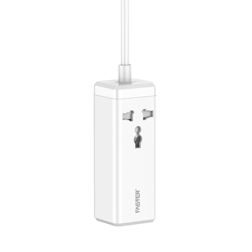 FASTER 2 USB 2PD 65W POWER EXTENSION