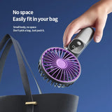 1200mAh battery handheld fan usb charging personal pocket fan mini portable small fan