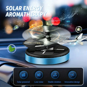 Perfume Solar Power Helicopter Air Freshener