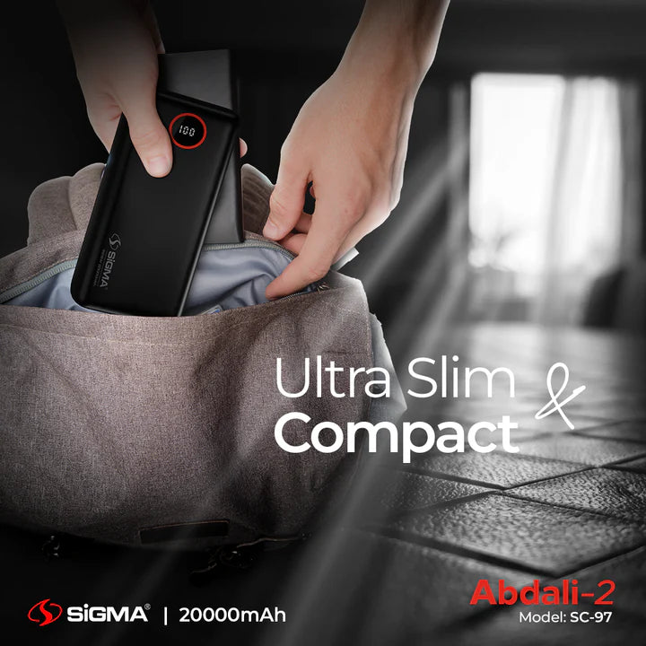 SiGMA ABDALI-2 (2in1) POWER BANK 20000 mAh SC-97