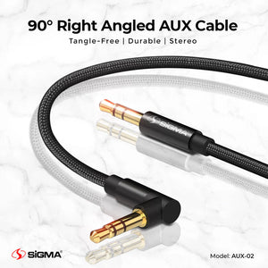 Sigma AUX Stereo Audio Cable AUX-02