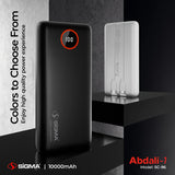 SiGMA ABDALI-1 (2in1) POWER BANK 10000 mAh SC-96