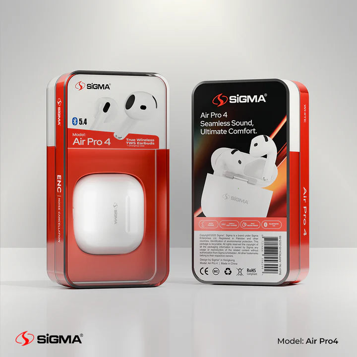 SIGMA Wireless Earbuds Airpro 4