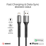 Braided cable C6-Lightning Box