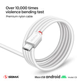 MICRO HIGH SPEED CABLE 2.4A C-3