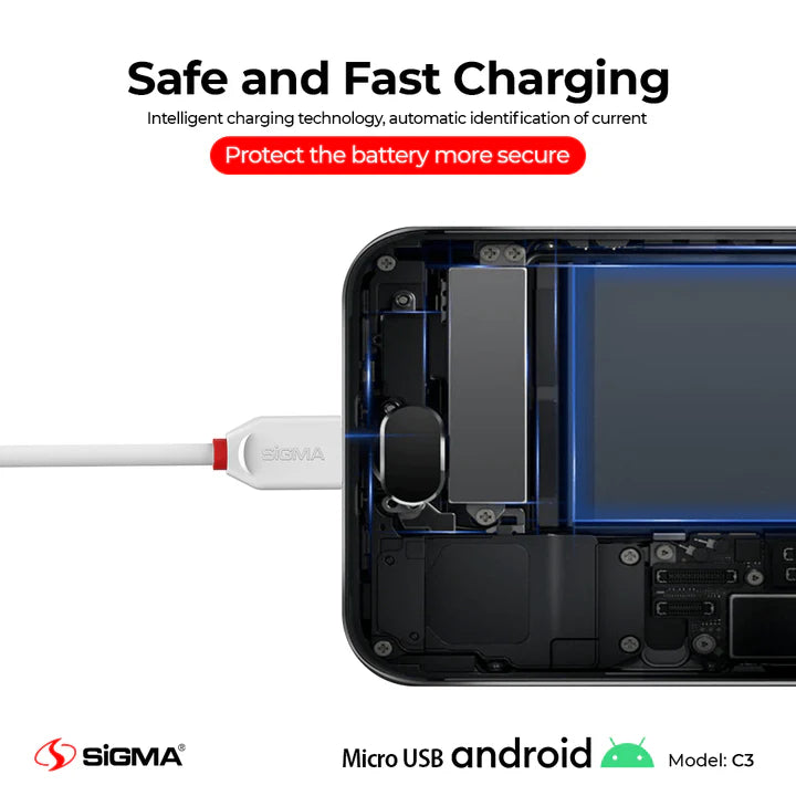 MICRO HIGH SPEED CABLE 2.4A C-3