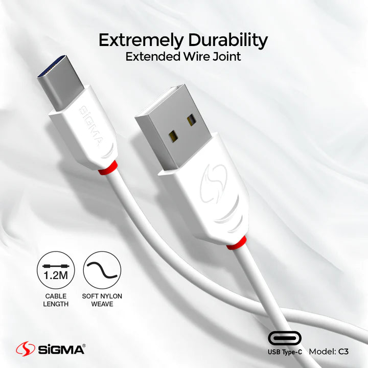 HIGH SPEED C3 CABLE 2.4A (Type-C)