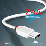 HIGH SPEED C3 CABLE 2.4A (Type-C)