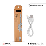 Easy Series Rapid Charging 2A Cable – Lightning (iPhone)