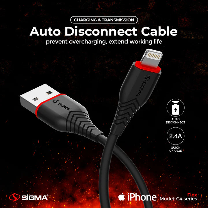 - C2.4A Flex Cable - Lightning (iPhone) C4
