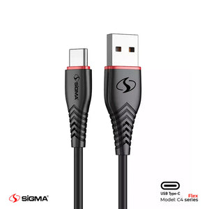 Flex Type-C Cable - 2.4A Auto Disconnect - C4