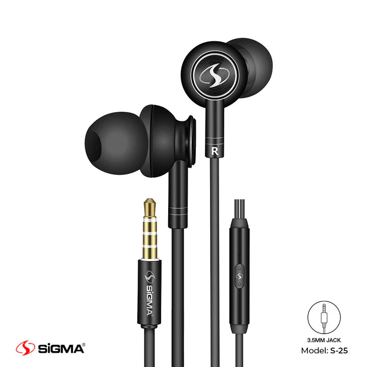 Groove Earphones High Quality S-25