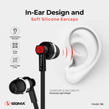 Sigma High Quality Stereo Earphones S6