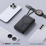 Sigma Wireless Power Bank 10000mAh SW-17 MagSafe Pro