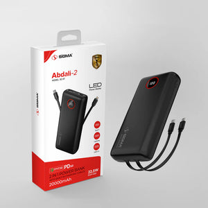 SiGMA ABDALI-2 (2in1) POWER BANK 20000 mAh SC-97