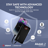 SiGMA ABDALI-2 (2in1) POWER BANK 20000 mAh SC-97