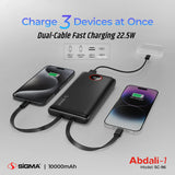 SiGMA ABDALI-1 (2in1) POWER BANK 10000 mAh SC-96