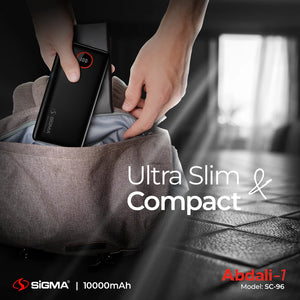 SiGMA ABDALI-1 (2in1) POWER BANK 10000 mAh SC-96