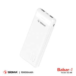 SIGMA BABAR-1 POWER BANK 10000 MAH SC-98