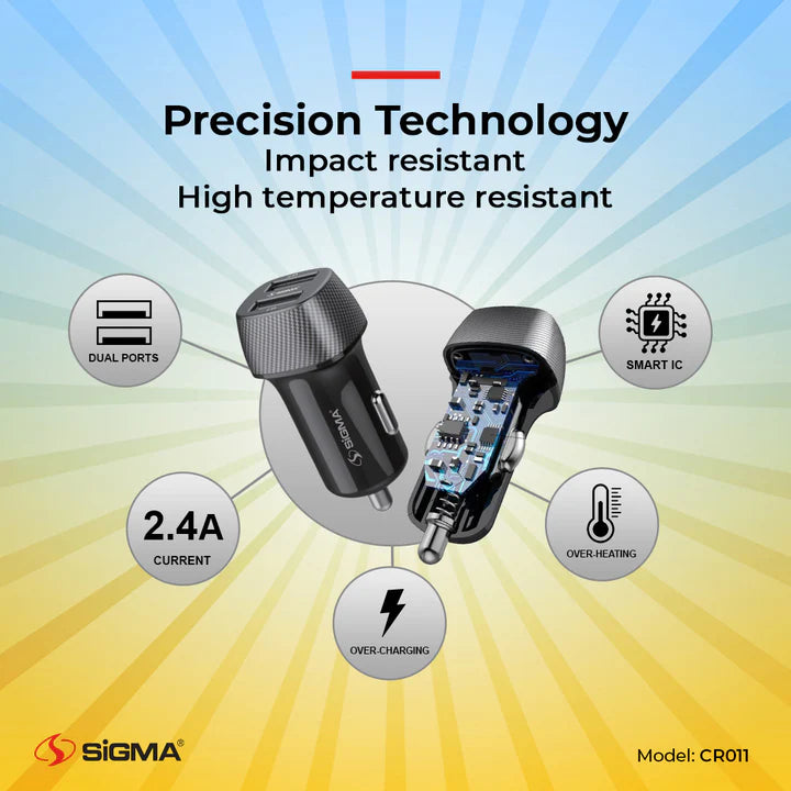Sigma Ultra Fast Car Charger CR011