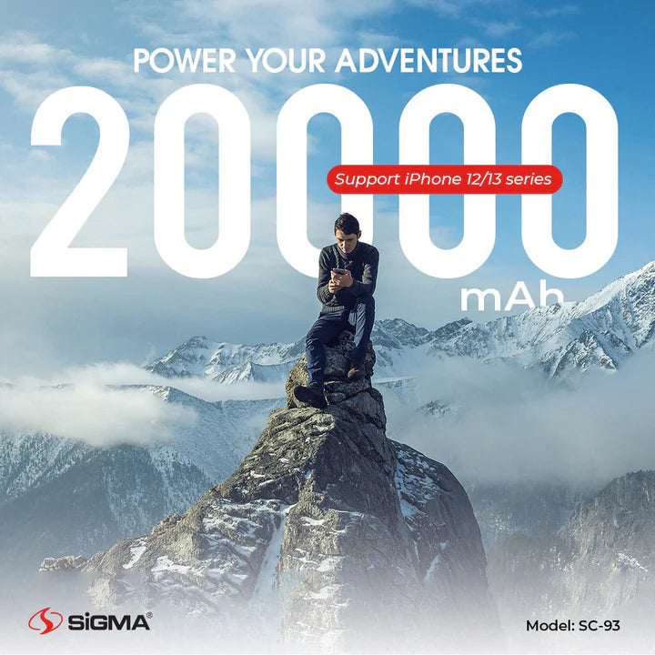 Sigma Ababeel Power Bank 20000mAh SC-93