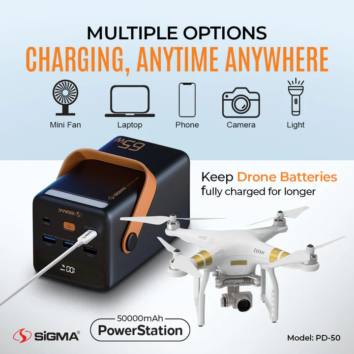 Sigma Power Bank 50000mAh PD-50