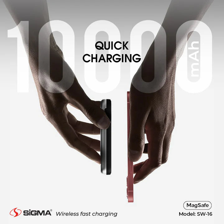 Sigma Wireless Power Bank 10000mAh SW-16 MagSafe