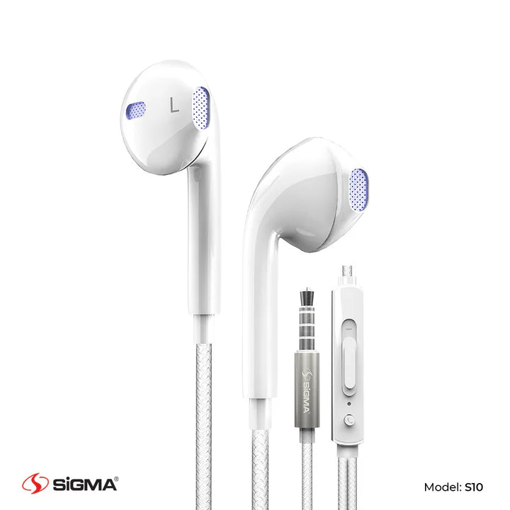 Sigma Quality Stereo Earphones S10