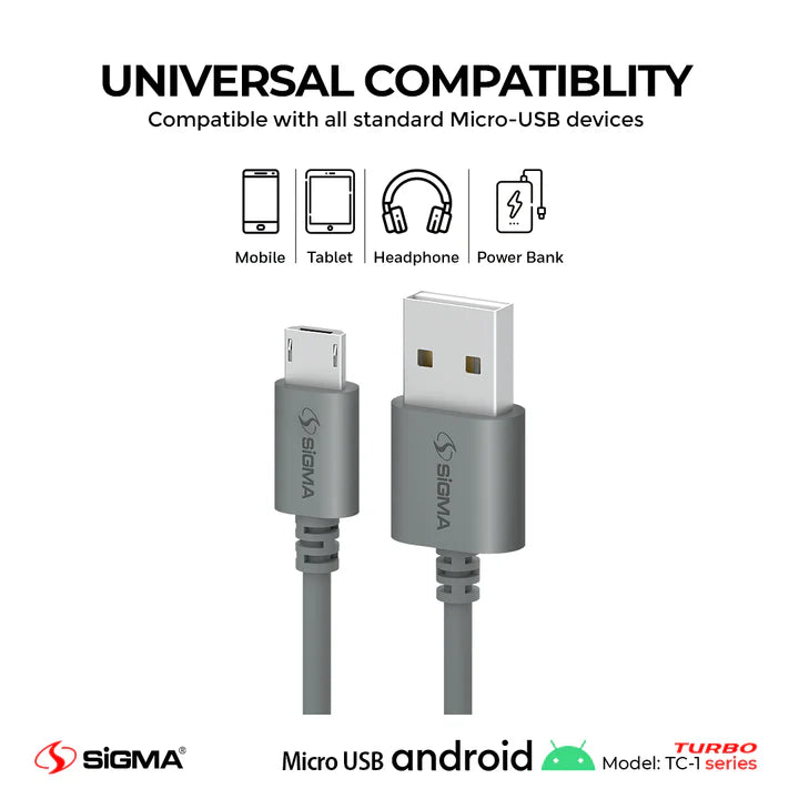 Turbo Micro Cable 2.4A Auto Disconnect - TC-1