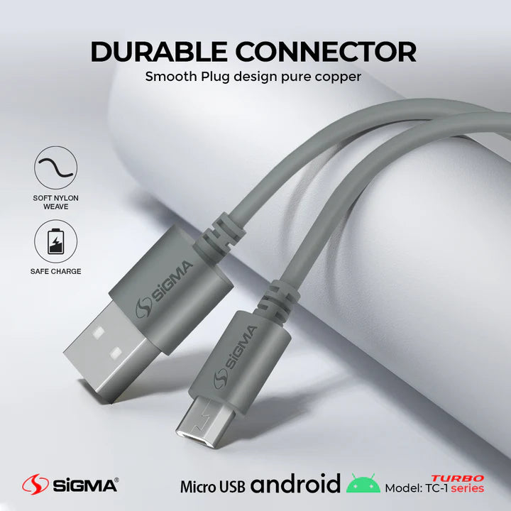 Turbo Micro Cable 2.4A Auto Disconnect - TC-1