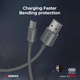 Turbo Type-C Cable 2.4A Auto Disconnect - TC-2