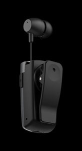 FASTER R12 Pro Retractable Bluetooth Headset Clip-on Earbuds