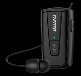FASTER R12 Pro Retractable Bluetooth Headset Clip-on Earbuds