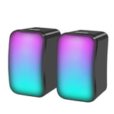 Faster Speaker for PC - Usb 2.0 Speaker, Rgb Mini PC Gaming Speakers