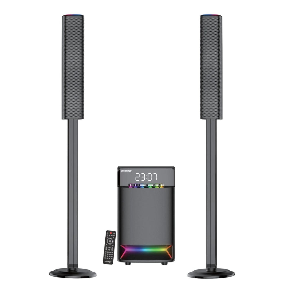 FASTER XB8000 SOUNDBAR WITH SUBWOOFER 90W, bluetooth speaker