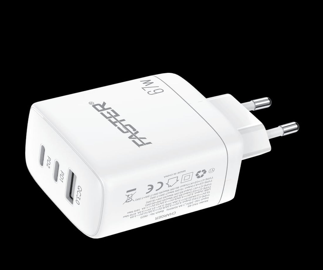 FASTER PD-67W Fast Charger