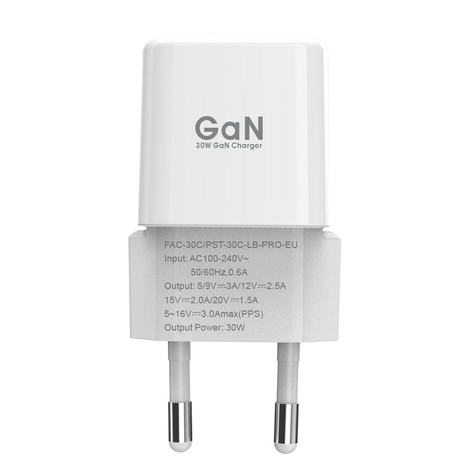 GaN 30W Smallest PD Super Fast Charger FAC-30C