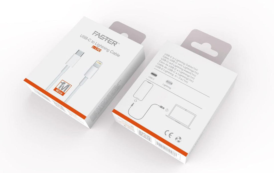 FASTER L1-PD Type-C to Lightning Fast Charging Cable for iPhone