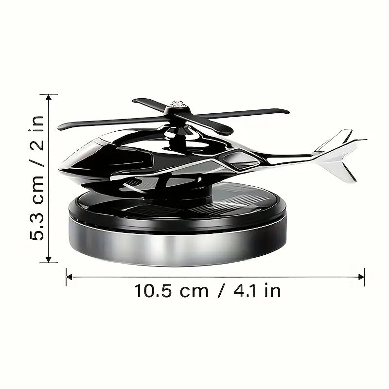 Perfume Solar Power Helicopter Air Freshener